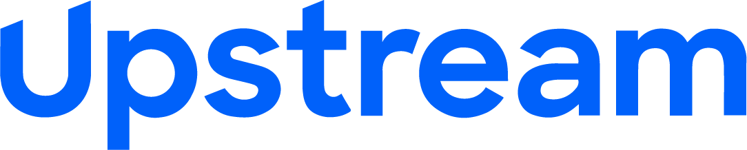 `Upstream Security blue logo`