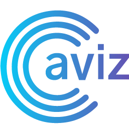 `Aviz Networks blue logo`