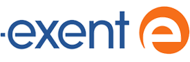 `Exent blue logo`