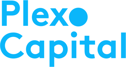 `Plexo Capital blue logo`