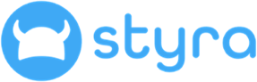 `Styra blue logo`