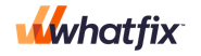 `Whatfix blue logo`