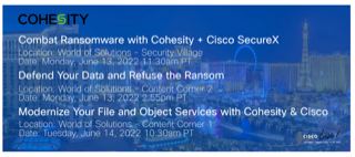 cohesity-ciscolive