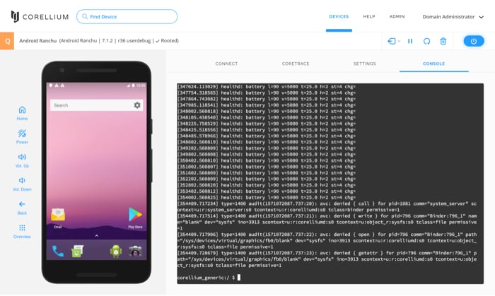 corellium-android